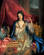 Nicolas de Largilliere Portrait of a Woman oil painting reproduction
